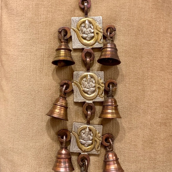 Ganesha (Ganapati) & Om Wind Chime - Picture 6 of 8